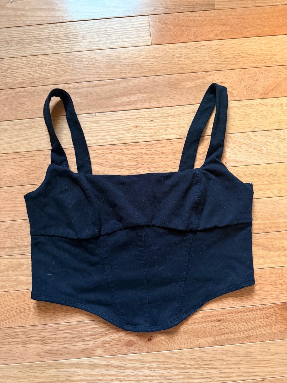 Garage black corset top in size M #garage #corset #trendy #backtoschool